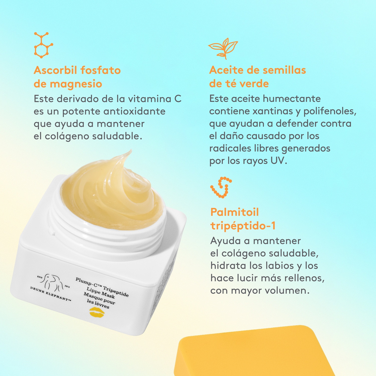 PLUMP-C™ TRIPEPTIDE LIPPE MASK (TRATAMIENTO PARA LABIOS)